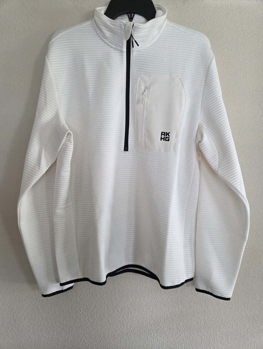 Duluth Trading Co AKHG Blackburn Half Zip Pullover Sweater Size Medium NWT